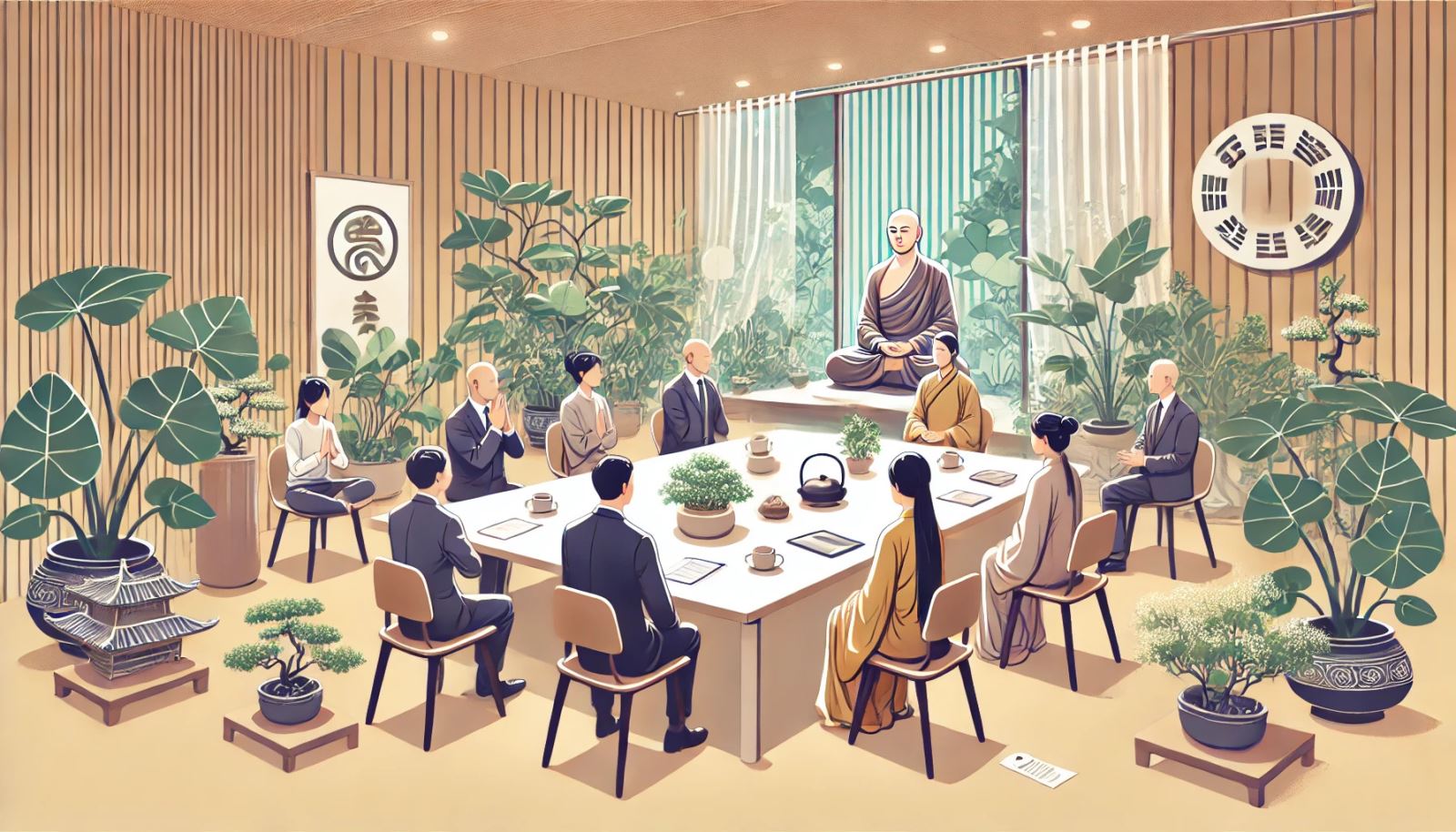 Sự kết hợp giữa văn hóa doanh nghiệp và triết lý Phật giáo- Chìa khóa cho sự phát triển bền vững